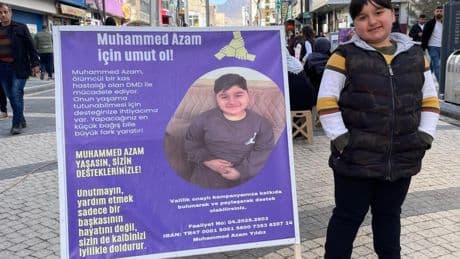 DMD hastası Muhammed'in tek umudu 3 milyon dolarlık ilaç