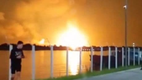 Odessa: Gewaltige Explosion – Russland greift Gasanlage an