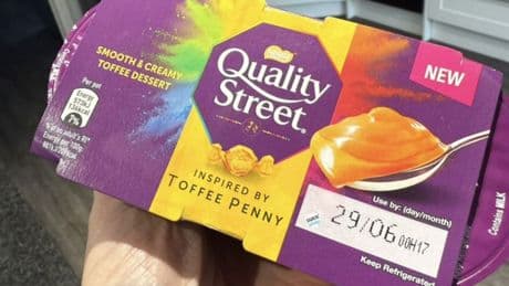 Shoppers go wild as RARE Quality Street dessert makes return to supermarket shelves