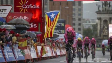 Los Mossos trabajan para evitar incidentes como en la Vuelta en la salida del Tour en Barcelona en 2026