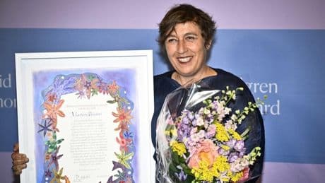 L’écrivaine française Marion Brunot, lauréate du prix Astrid-Lindgren