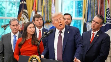 Donald Trump verkündet "Big Deal" und reagiert auf Spekulationen um seine Gesundheit