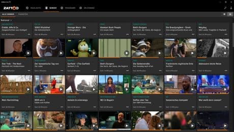 Zattoo (Windows-App)
