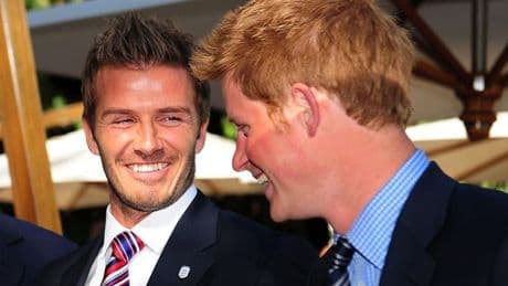 David Beckham's bitter fallout with Prince Harry and how he exacted his revenge