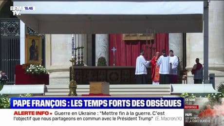 Messe, homélie: plus de 50 chefs d'État étaient présents pour la cérémonie et les obsèques du pape François