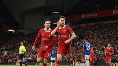 El precioso gesto hacia Diogo Jota en la web del Liverpool
