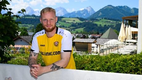 Er kommt zu Dynamo - Dynamo-Neuer bringt Frau zum Fußballspielen mit