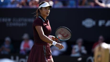 Emma Raducanu fightback in vain as British No1 falls to Eastbourne defeat against Maya Joint