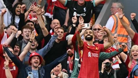 Liverpool en liesse pour le 20e titre de champion d’Angleterre du club