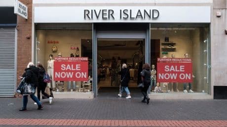 River Island ‘on brink of collapse’ in weeks with 33 stores facing closure