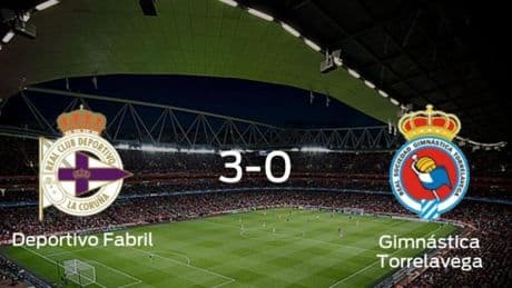 El Deportivo Fabril consigue los tres puntos en casa tras pasar por encima de la Gimnástica Torrelavega (3-0)