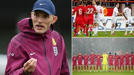 England's stars on racism alert in Belgrade: Thomas Tuchel's squad discuss how they will react to potential racial abuse - as Serbia's FA urge fans to behave after being hit with partial stadium ban