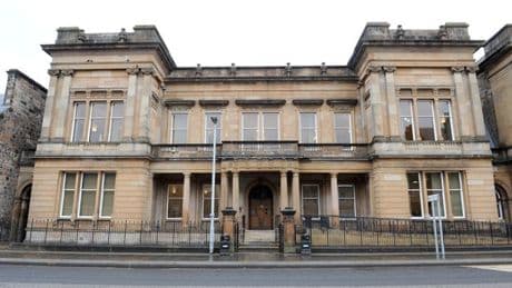 Barrhead brute pinned down and strangled partner after row