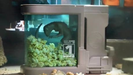 ¿Comerías palomitas de la boca de dinosaurios? Los cubos especiales de &#039;Jurassic World: El renacer&#039; son así de locos