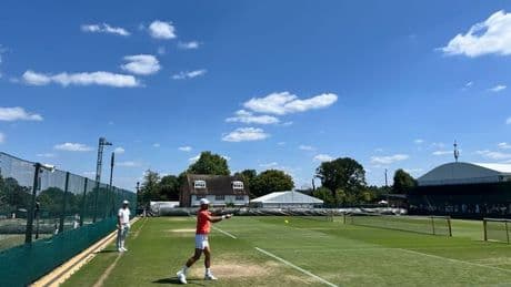 'I watched Novak Djokovic practice at Wimbledon - here's what a tennis great actually works on'