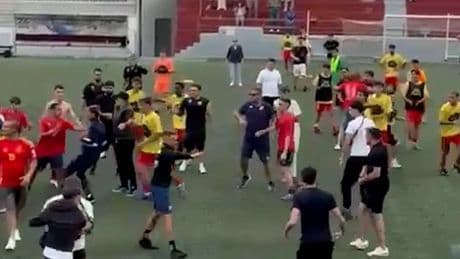 Un partido de juveniles en Tenerife se convierte en una batalla campal