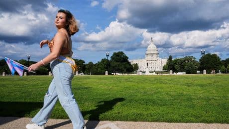 PHOTO ESSAY: A young trans woman's journey, and her latest destination: World Pride in Washington