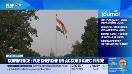 Commerce: l'Union européenne cherche un accord avec l'Inde