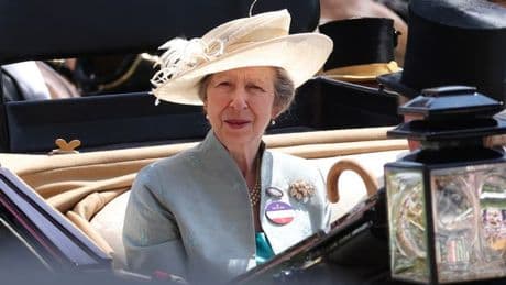 Princess Anne's carriage forced to stop on way to Royal Ascot as aides rush in