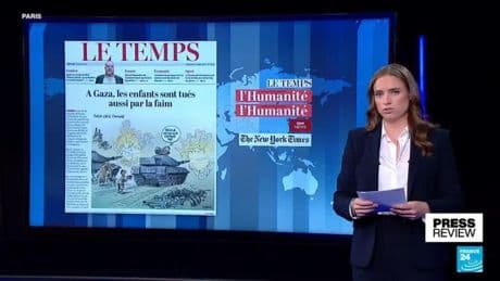 'Children are also killed by hunger': Papers react to risk of famine in Gaza