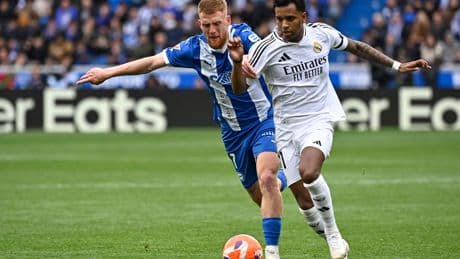 Cara y cruz de Rodrygo: talismán del Madrid en la Champions y tres meses de sequía en la Liga