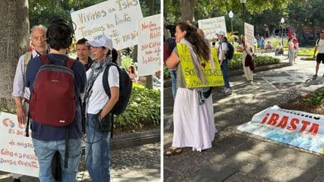 Spain protests LIVE: '100k protesters' rage against tourists as holidaymakers warned