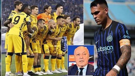 Inter Milan captain Lautaro Martinez tells team-mate to LEAVE if he no longer wants to be at San Siro - after Italian giants suffer shock defeat to crash out of Club World Cup