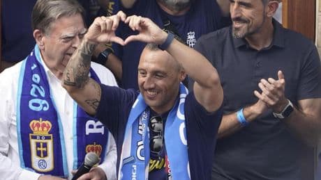 Santi Cazorla, hijo adoptivo de Oviedo