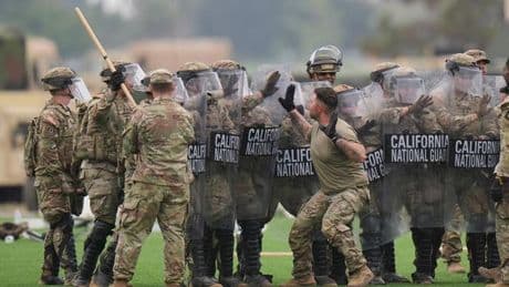 Soldaten in Los Angeles: Medien: Pentagon befiehlt Teilabzug der Nationalgarde aus LA