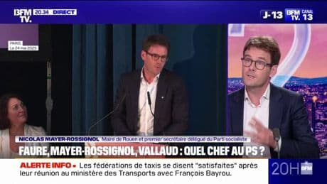 Congrès PS: "C'est clair que le Parti socialiste n'attire pas suffisamment", constate Nicolas Mayer-Rossignol, Premier secrétaire délégué du PS