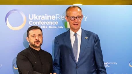 Krieg in der Ukraine: Selenskyj: Habe Merz Prüfung des neuen Korruptionsgesetzes angeboten
