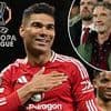 Revealed: Casemiro 'in line for incredible pay rise if Man United win the Europa League' as secret contract clause emerges - with veteran set to become the second-best paid player in Britain