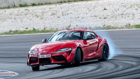 In pista con la Toyota GR Supra