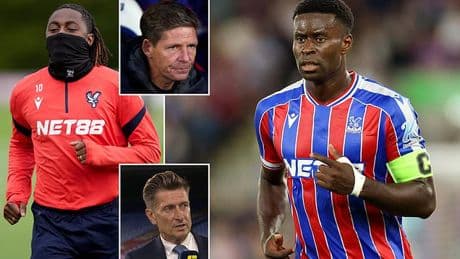 Crystal Palace boss Oliver Glasner and chairman Steve Parish put out directly CONFLICTING statements on selling Marc Guehi to Liverpool, 10 days before the transfer window shuts