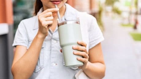 Stanley cups and other water bottles that could be causing 'premature ageing' doctor warns