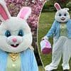 A-list star goes all out for Easter in full  bunny costume to host egg hunt for 'high-maintenance' two-year-old daughter