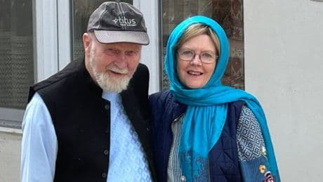 Son of British couple held by Taliban says parents were ‘chained to murderers’ in prison