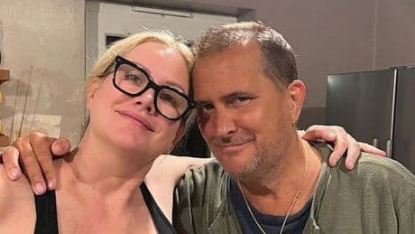 Alice Evans jokes she has a 'fallen in love' after ex husband announces baby news