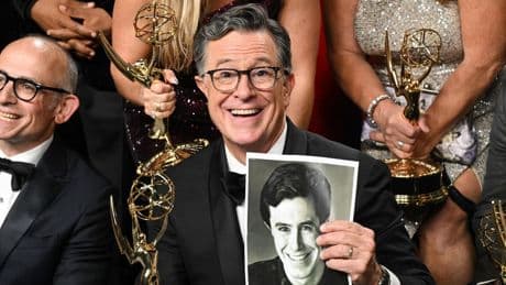 Emmys 2025: Colbert Win Gets Standing Ovation But Ceremony Light On Politics