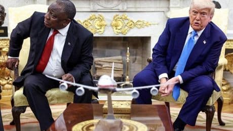 Trump denuncia ante el presidente de Sudáfrica el genocidio de granjeros blancos