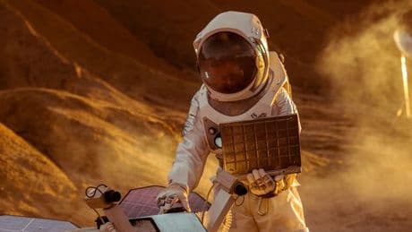 Robot that will explore Mars' surface tested out on billion-year-old Highland rock