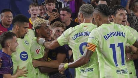 Remontada de campeón del Barça contra el Levante