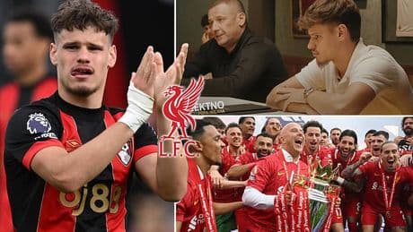Liverpool's move for Bournemouth star Milos Kerkez is a 'DONE DEAL' reveals the defender's father and agent