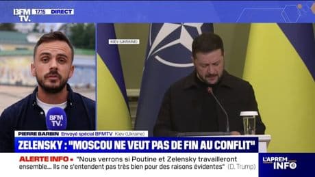 Guerre en Ukraine: "Moscou ne veut pas de fin au conflit", affirme Volodymyr Zelensky