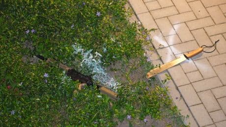 Schiesserei in Billerbeck - Polizei stellt Schusswaffe und Machete sicher