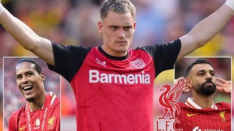 Revealed: Florian Wirtz's new salary at Liverpool ahead of record-breaking £116million transfer from Bayer Leverkusen... so, where does youngster rank compared to Mo Salah and Virgil van Dijk?