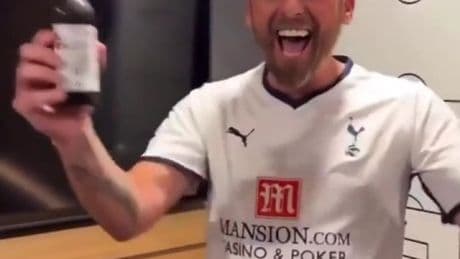 Tottenham icon gets into Mikel Arteta’s office and grabs two beers from his fridge after charity match at Emirates