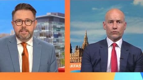 Labour minister pressed on dad Neil Kinnock's benefit demand in awkward TV exchange