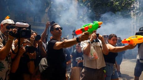 Activists blockade Barcelona hotel as anti-tourism protests sweep Europe