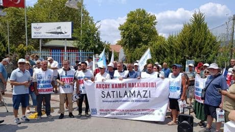 BTS’den TCDD çalışanlarına ait Akçay Kampı’nın satışına tepki: Akçay kampı halkındır,satılamaz